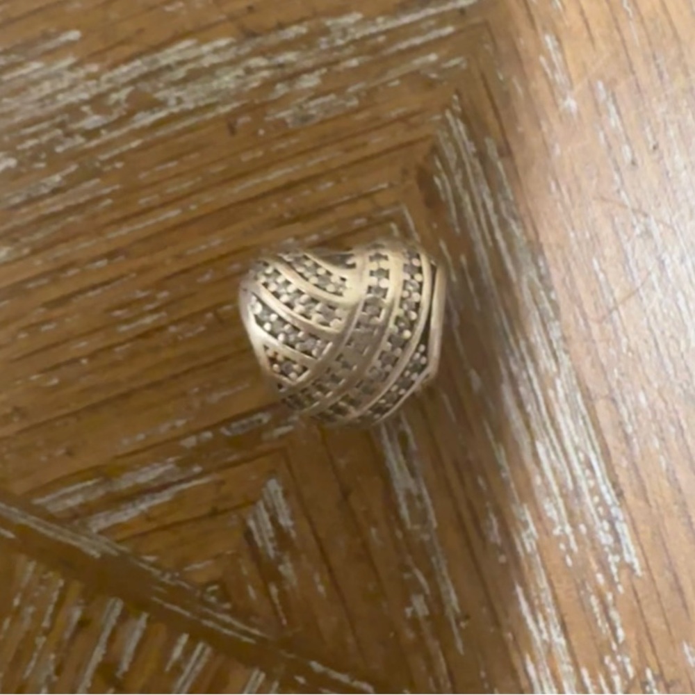 Pandora heart crystal charm